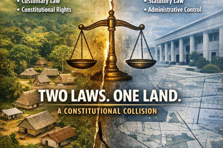 Two laws.one land.image