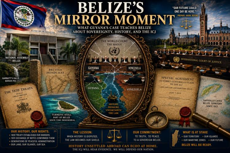 Belize's Mirror Moment.Image