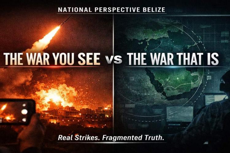 THE WAR YOU SEE VS THE WAR THAT IS Headline Image