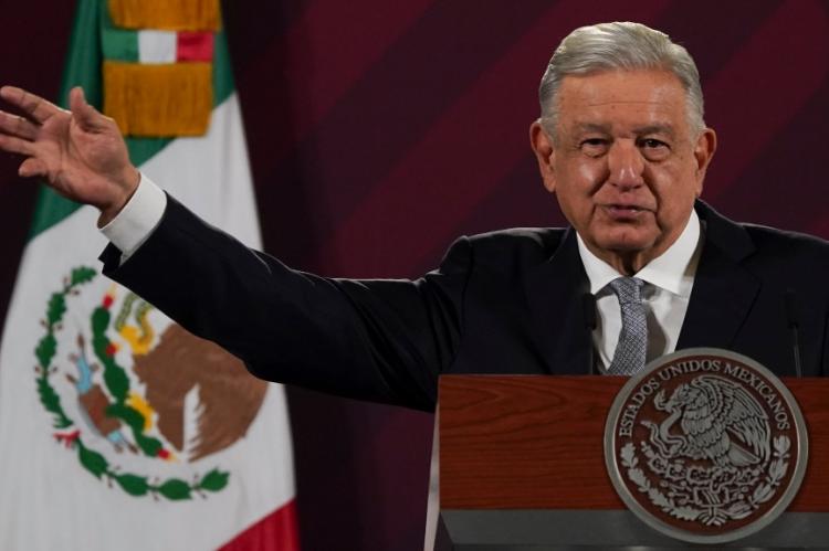 Mexico's President Andres Manuel Lopez Obrador 