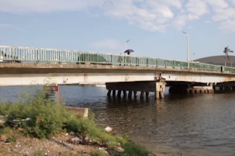 Belize City Belcan Bridge