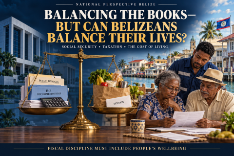 Balancing the Books. But Can Belizeans Balance Their Lives.Image