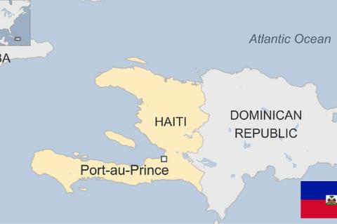 Map of Haiti