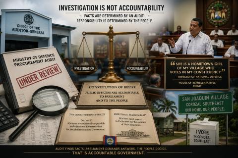 La investigación no es rendición de cuentas.Imagen