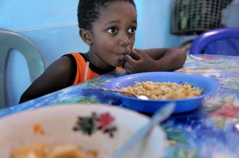 School-age child in Belize