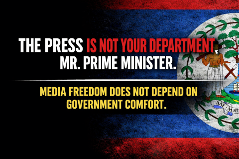 The Press Response. Headline Graphic