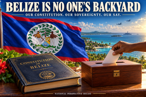 Belize is no ones back yard.Image