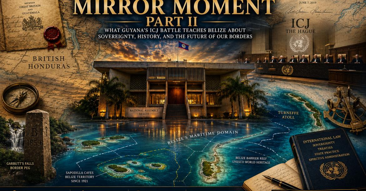 Belize's Mirror Moment II. Image