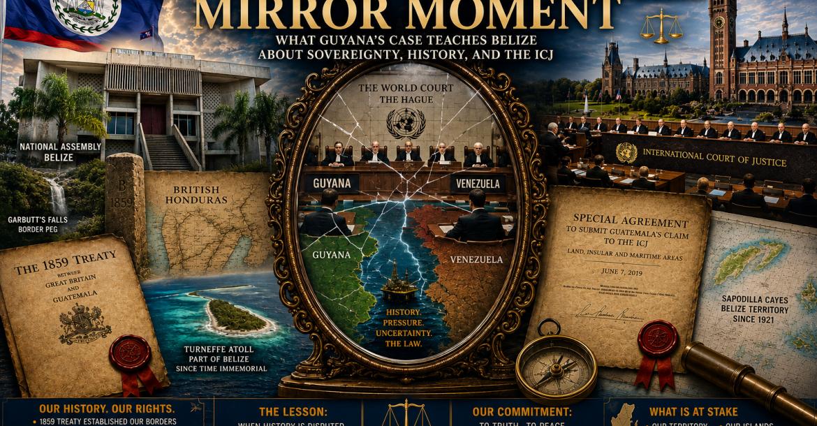 Belize's Mirror Moment.Image