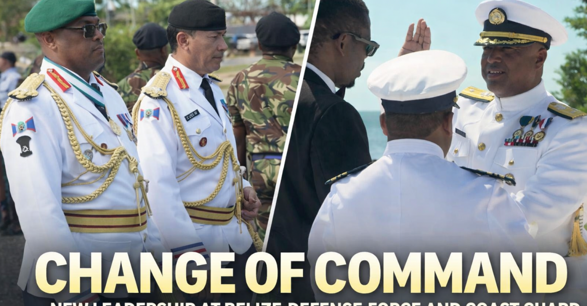 Change of Command or Change of Course.Headline image