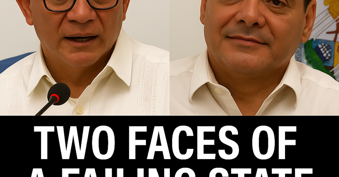 Two faces of a failing state