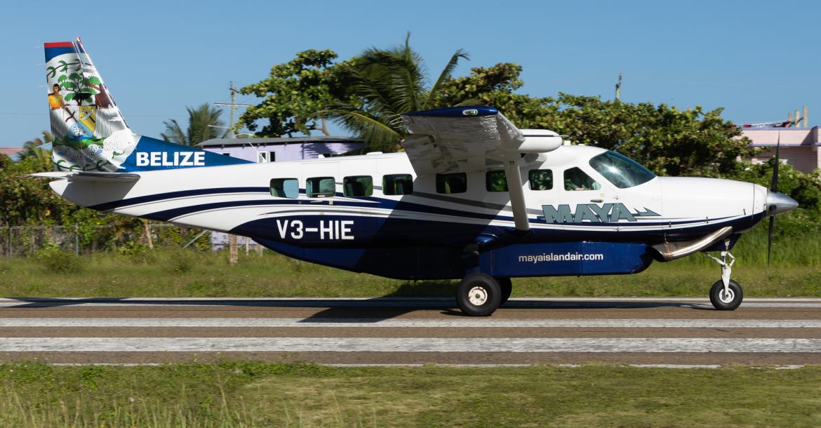 Maya Island Air Caravan Aircraft