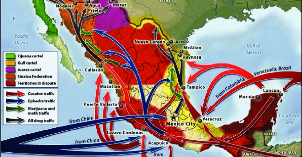 Drug Cartel Routes 