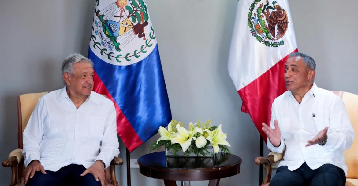The Mexican president, Andres Manuel Lopez Obrador and Prime Minister John Briceño, were witnesses to a letter of intent to develop a program initiative dubbed the “Sembrando Vida” translated to mean “Planting Life” in English.
