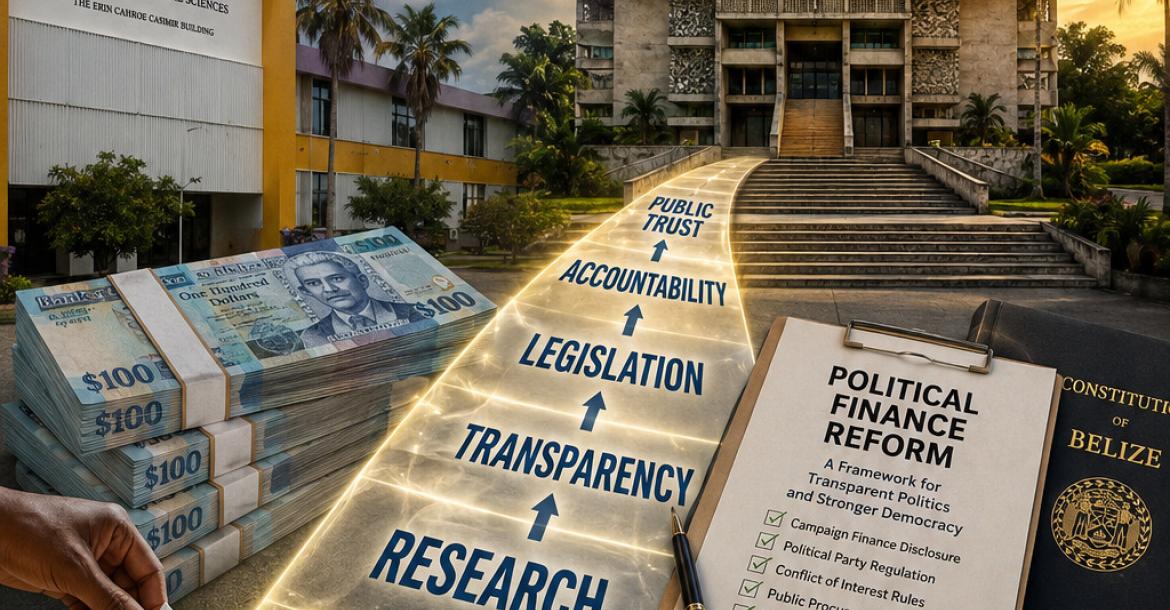 The Report Belize.Image