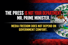 The Press Response. Headline Graphic