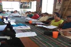 Maya Leaders of Southern Belize.Prominent Attorney, Leslie Mandez Right